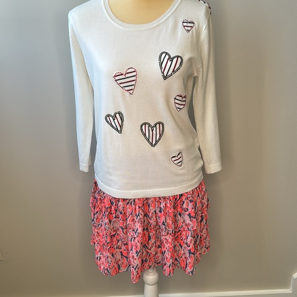 Ramy Brook Skirt Mini Tiered Colorful Neon Bouncy Elasticized Blokette Sz Medium - Picture 5 of 9